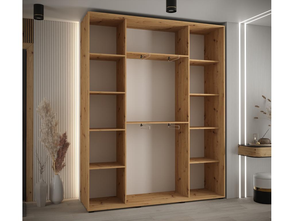 Decohaute 2 Sliding Door Wardrobe 235.2/200/45 3 Doors Decohaute GLRE30679