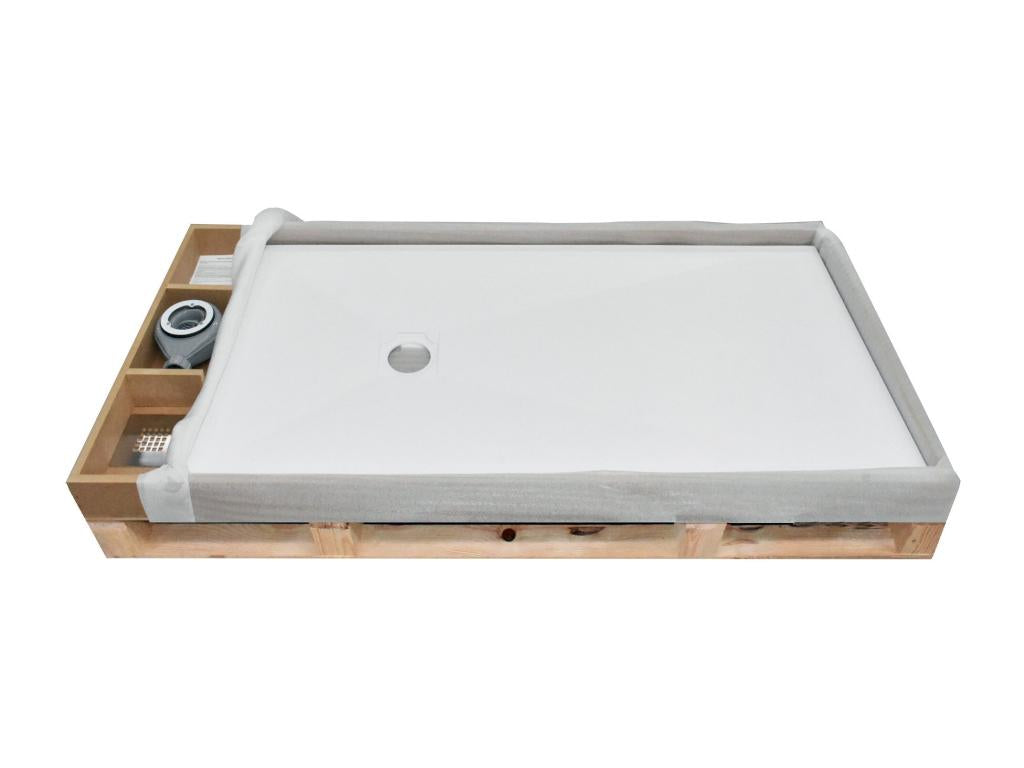 Hydraulic Colour Shower Tray, Smooth Finish, Decohaute 3D Colour Grid - 120x80 cm WKSA93992