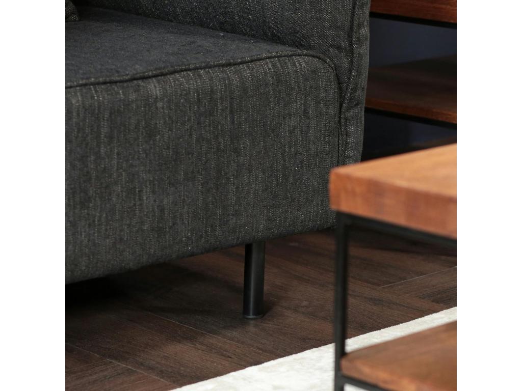 Modern black armchair Decohaute WJGJ13106