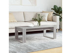 Decohaute grey coffee table 102x50x35 cm engineered wood IIKX63501