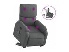 Reclining Massage Chair, Dark Grey Fabric GTTG56932