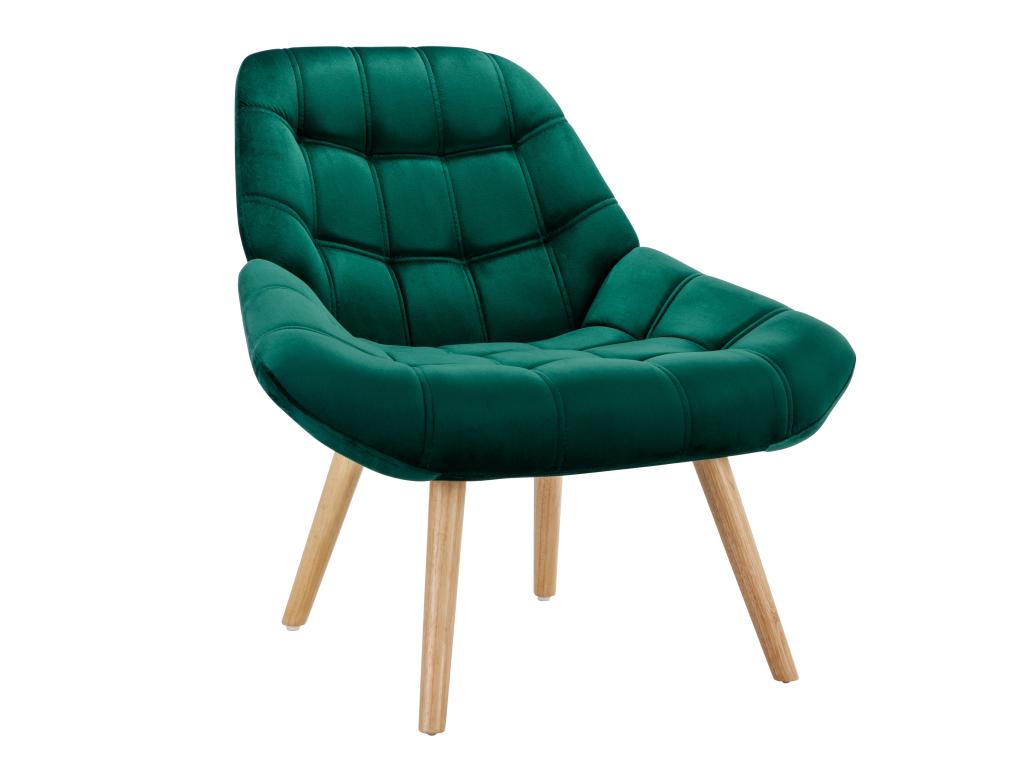 Domopure BCBU30218 Green Velvet Armchair