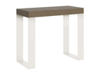 Extendable Console 90x40/196 cm Tecno Small Decohaute White frame IZIA97034
