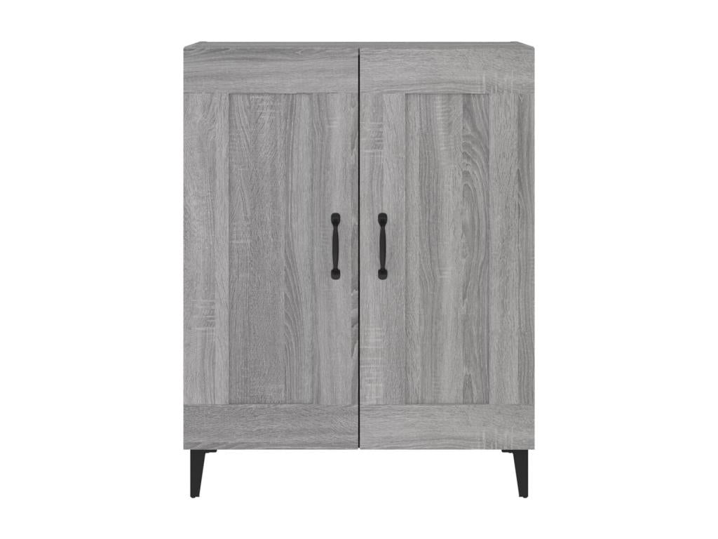 Domopure grey sideboard 69.5x34x90 cm engineered wood YGYX91361