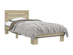 Decohaute oak bed frame without mattress, 90x200 cm DCVC08207