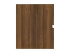 Brown Oak Sink Cabinet 41x38.5x45 cm Engineered Wood SEFZ73563