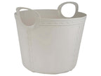 3x Craft storage basket 40L 25L 15L light grey JIQN15205