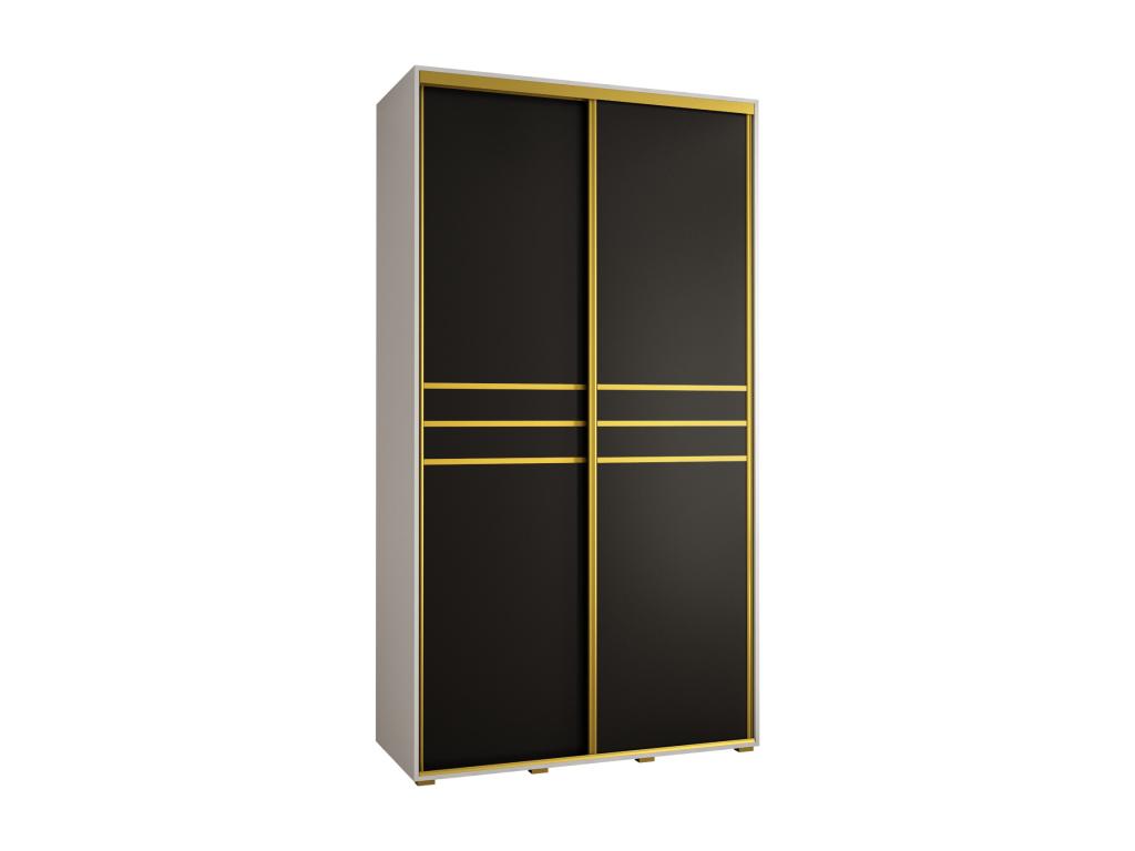 Domopure 10 Sliding Door Wardrobe 235.2/140/45 2 Doors QLMC99705