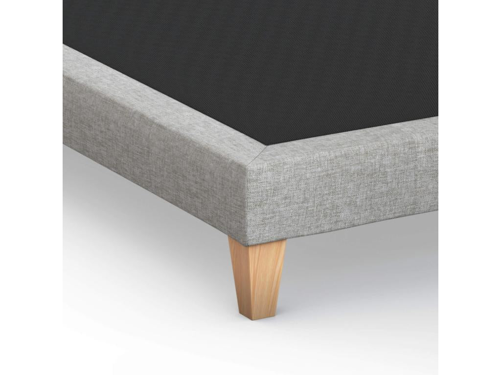 Decohaute grey upholstered decorative bed base 150x190 YKFT74733