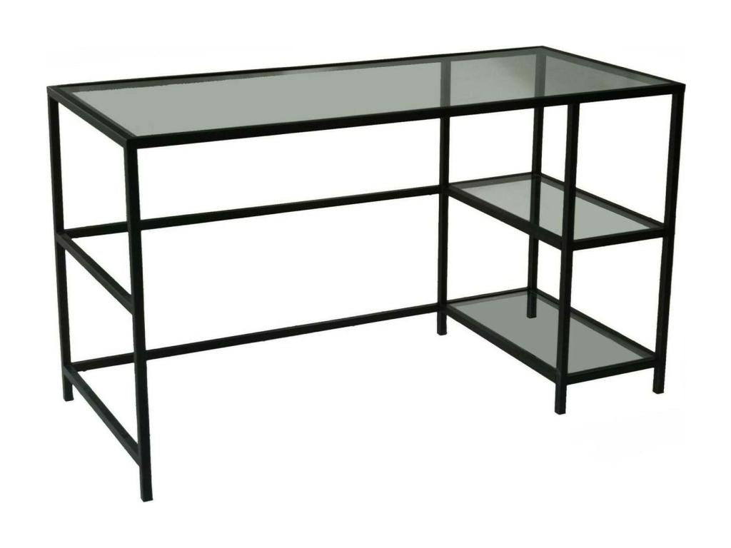 Decohaute Multipurpose Desk, PC Desk, Work Surface, 130x60x75 cm, Black, SSXZ47534