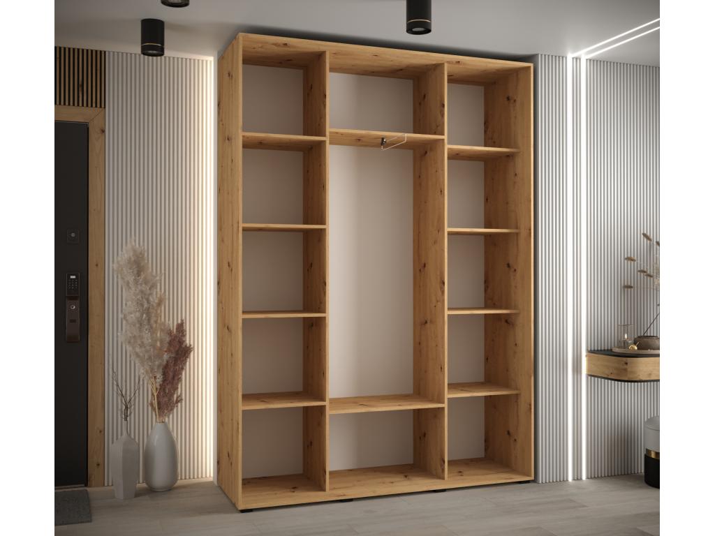 Decohaute 13 Sliding Door Wardrobe 235.2/200/45 3 Doors PUZT89723