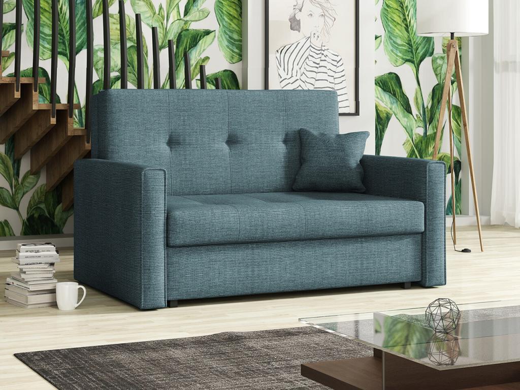 Domopure 105 Convertible Sofa Bed with Bedding Box, 85x133x98cm, Pre-Assembled Furniture ONJZ14479