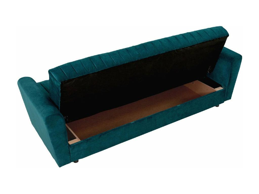 Decohaute 142 Convertible Sofa Bed with Bedding Box 87x230x90cm JAVW11901