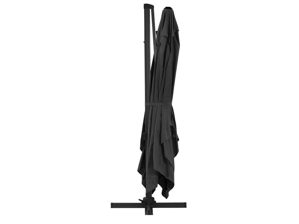 Sun 4 Cantilever Parasol - 3x4 m - Black FBQG65767