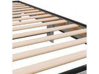 Domopure grey bed frame without mattress 90x190 cm OFRC20107