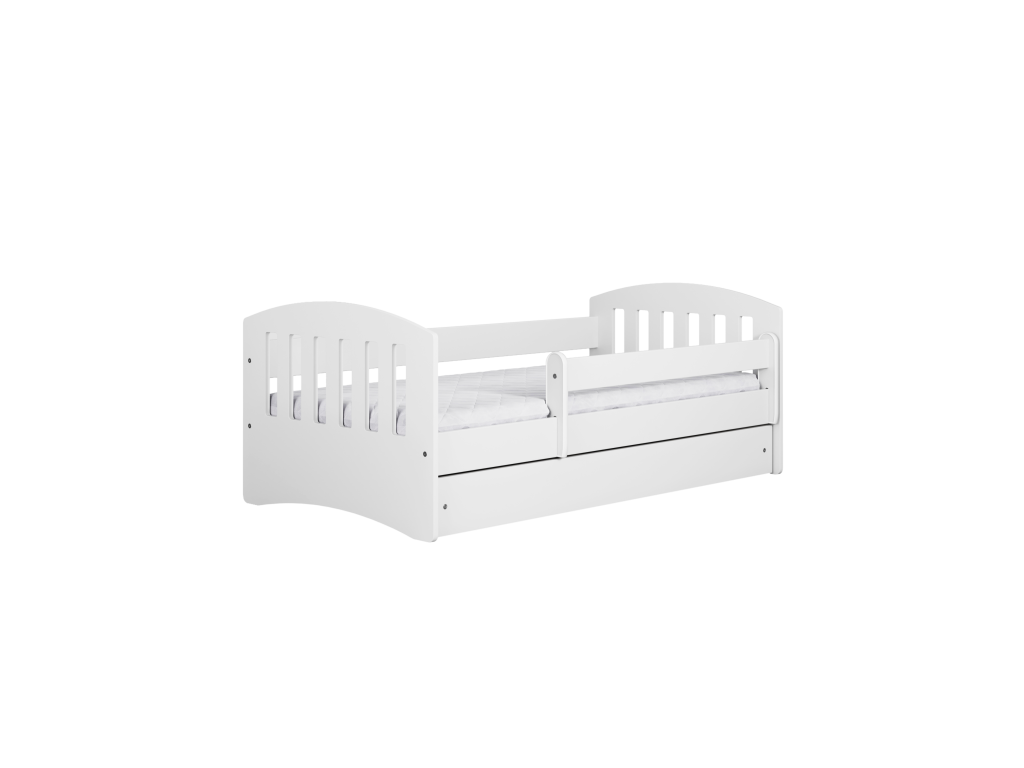 Children's bed with guardrail 160x80 cm with drawer - Cloud VJBX17102