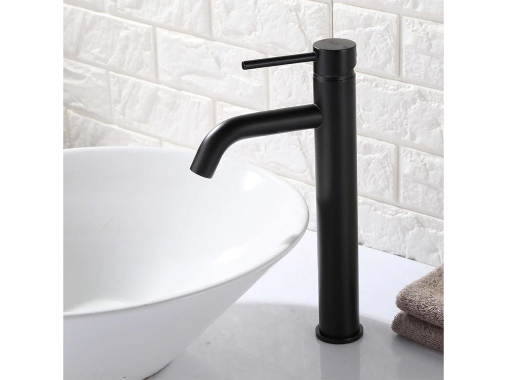 Domopure High Black Basin Faucet ZHWY61885