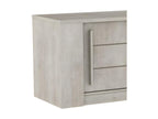 TV unit with 2 niches and 2 sliding doors - Decohaute - W 150 x D 42 x H 52 cm BETC50088