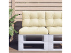 Pallet cushions, set of 2, cream fabric, GUYL46939