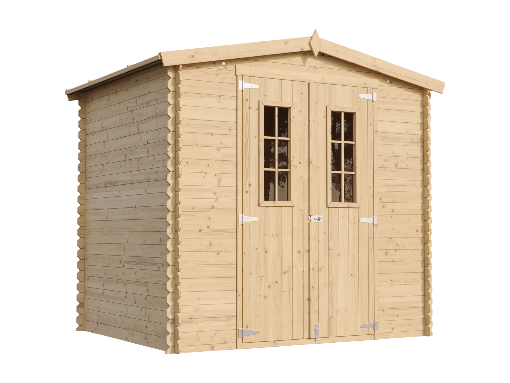 Wooden garden shed - I236xL226xH218 cm/ 4.33 m2 - Domopure M369C OIVF93077
