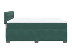 Decohaute bed base and mattress, dark green, 140x200cm, velvet, GJHB59272