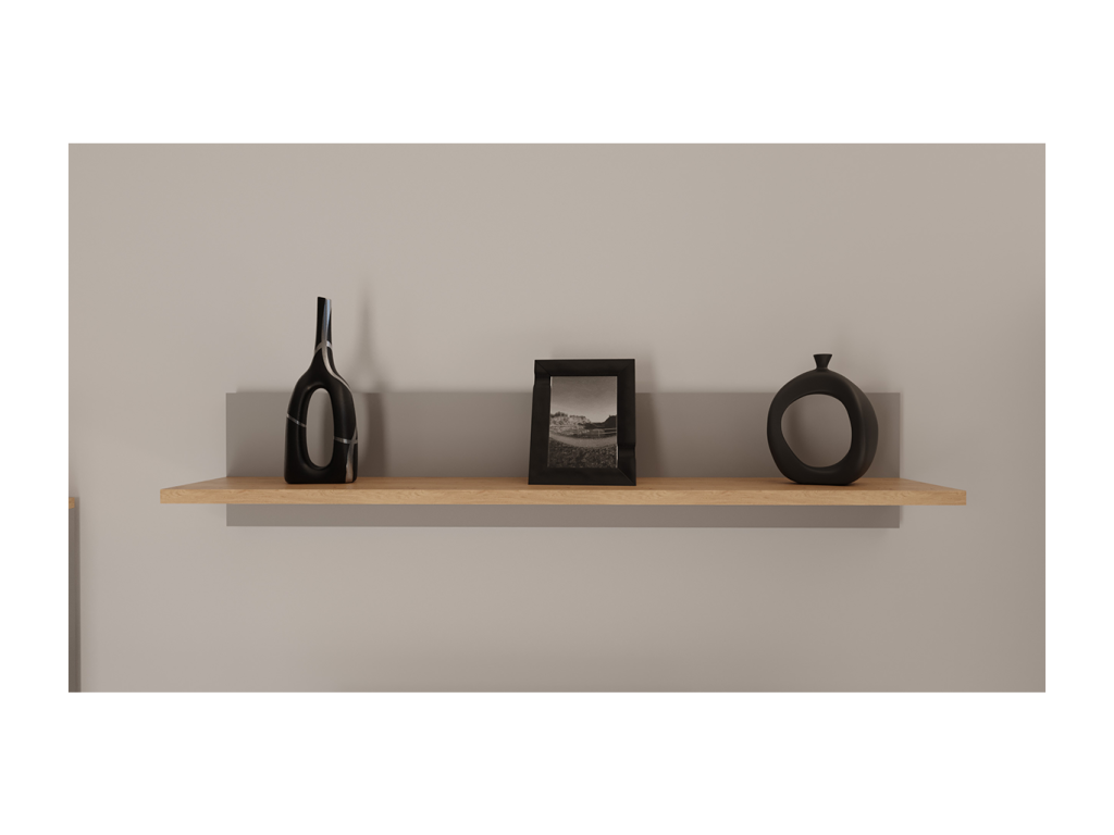 Domopure wall shelf - Grey FACS75707