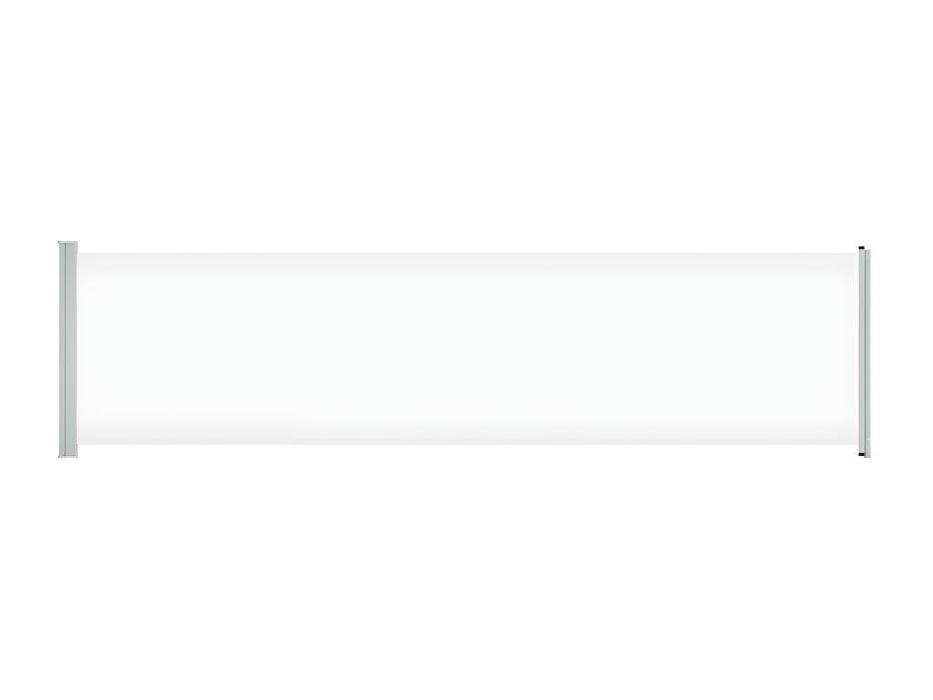 Domopure Retractable Side Awning 160x600 cm Cream OACC96839