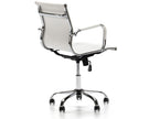 Decohaute Reclining Office Chair, White Synthetic Leather BVSD00510