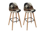 Set of 2 Domopure PU M1 Bar Stools IEGG80549
