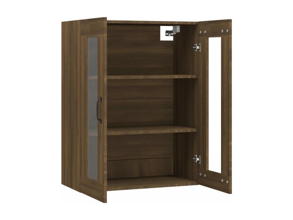 Wall-mounted cabinet, brown oak, 69.5x34x90 cm, BBYD95194