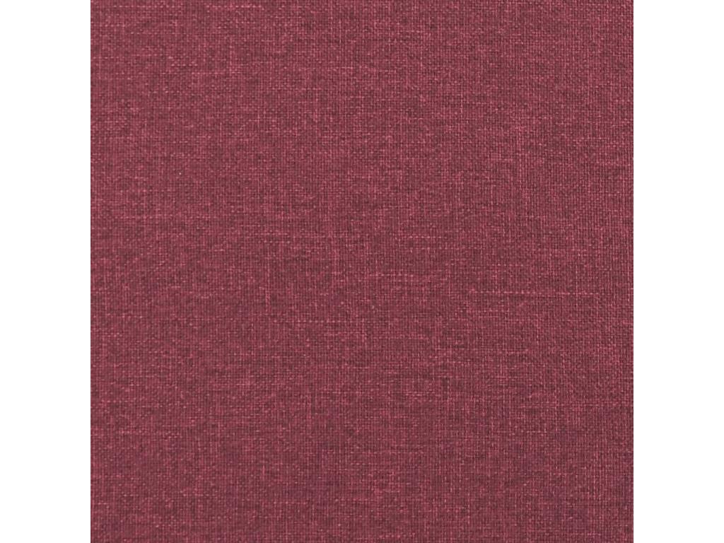 2-piece sofa set with cushions, burgundy red fabric PQPZ38716