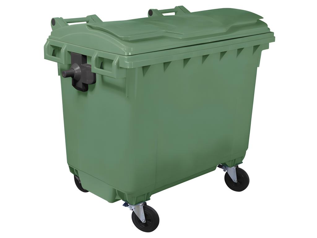 Premium 4-Wheel Rolling Bin 660l - Set of 5 PGRM84972