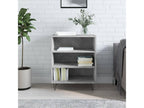 Concrete grey sideboard 57x35x70 cm engineered wood HRIX78849