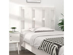 White headboard 105.5x4x100 cm solid pine wood RLLE87527