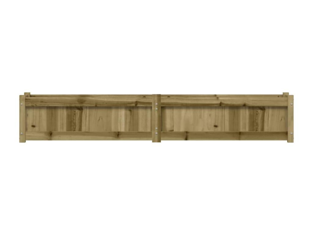 2-piece planters made of impregnated pine wood LRDC02820