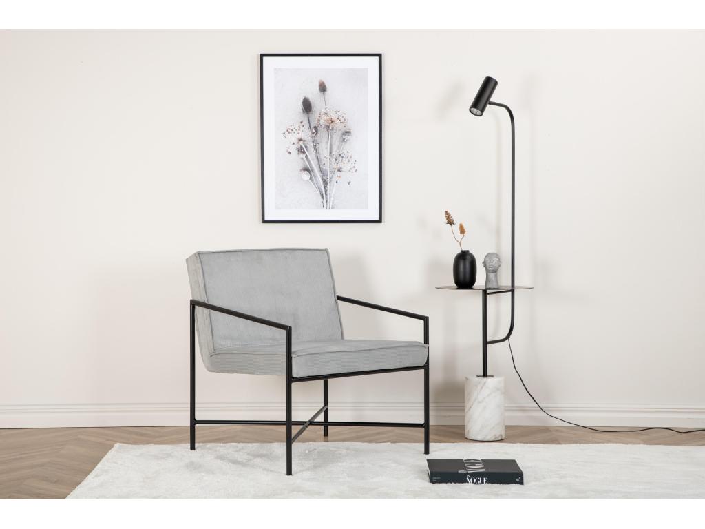 Decohaute AC 1NOS Armchair 66x65x78 Grey SDXD14037