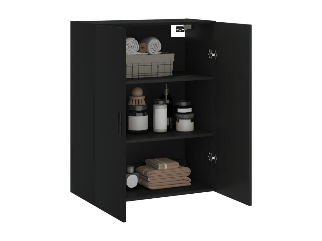 Black wall cabinet 69.5x34x90 cm NWVQ49787