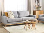 Decohaute Grey Fabric 3-Seater Sofa OBDL43375