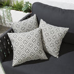 3 Pack Amelia Outdoor Cushions Cream