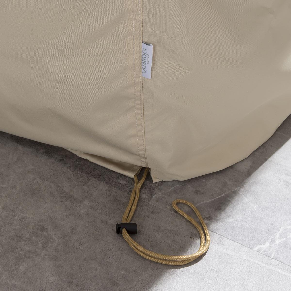 Ada Modular Outdoor Garden Bench Sofa Section Grey 123x73cm