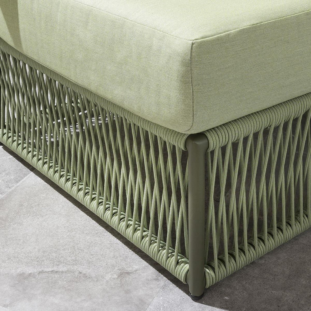 Cole Modular Corner Section Green 74cm