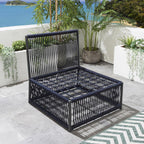 Cole Modular Middle Section Blue 70x74cm