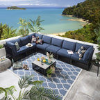 Cole Modular Middle Section Blue 70x74cm