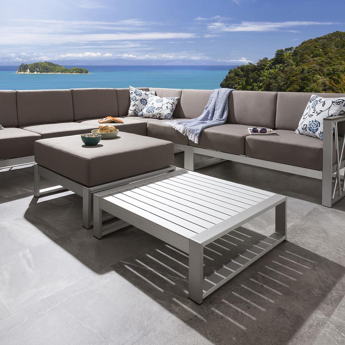 Footstool Modular Sofa Section | Xanado Beach