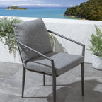 Mia Outdoor Garden Dining Chair Grey