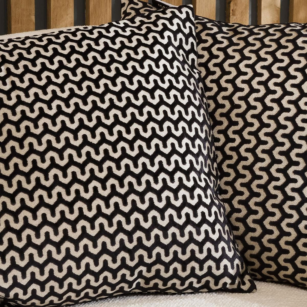 Oslo Scatter Cushion Black 45cm