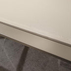 Cayman Garden Cushioned Sun Lounger Beige 196x70cm