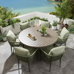 Sun Garden Round Dining Table 150cm Beige