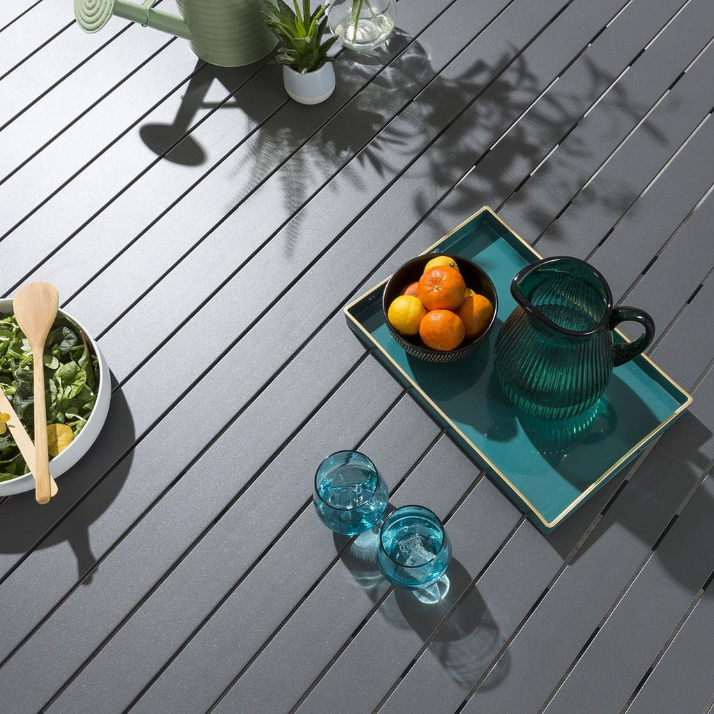 Sun Garden Round Dining Table 150cm Grey