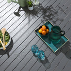 Sun Garden Round Dining Table 150cm Grey